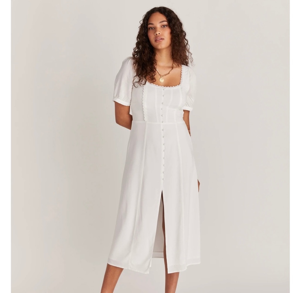 Backyard Roses - Fleur Midi Dress